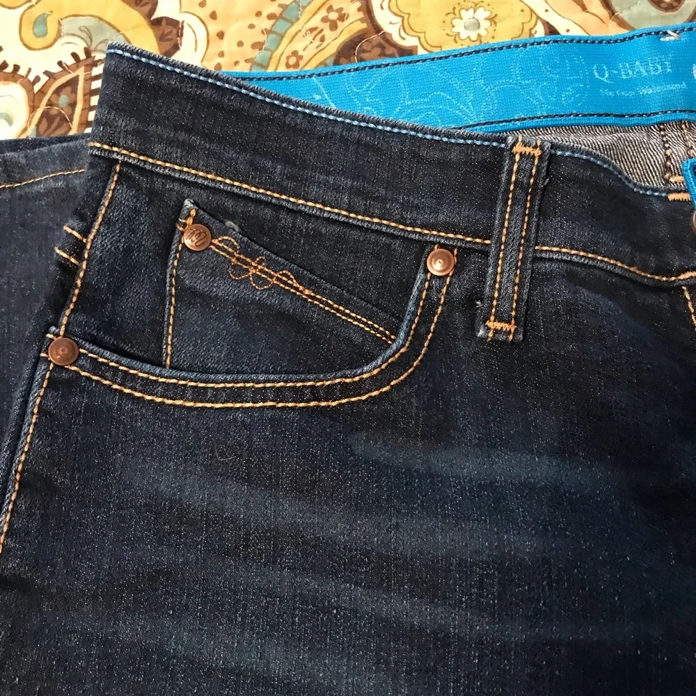 Baby-Q Dark Boot Cut Wrangler Jeans - Picture 10 of 11
